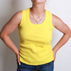 Intimissimi Tank Top Brand Sz Medium Yellow